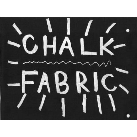 Chalk Fabric Tablecloth