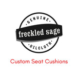 Custom Oilcloth Seat Cushions