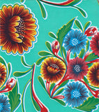 Freckled Sage Swatch in Bloom Aqua