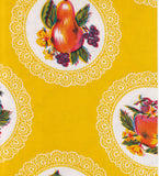 Freckled Sage Swatch Doily Yellow