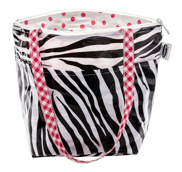 Freckled Sage Insulated Oilcloth Thermal Lunch Tote