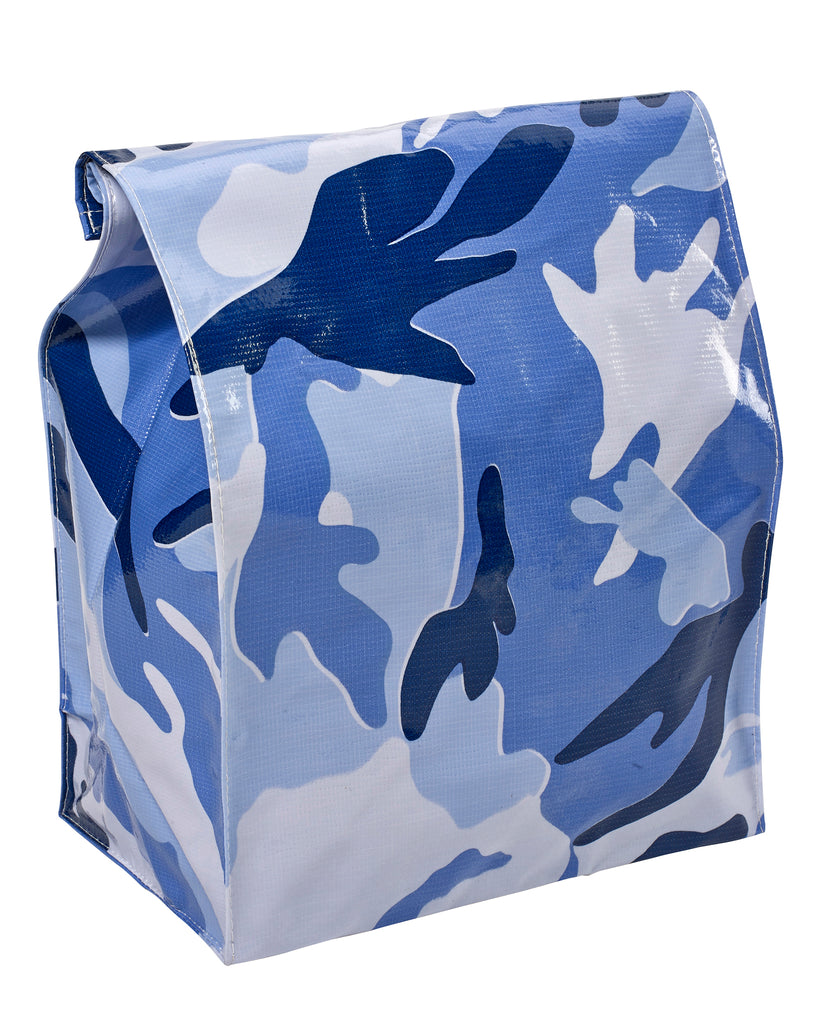 Freckled Sage Oilcloth Lunch Bag Camo