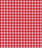 Freckled Sage Oilcloth Swatch Red Gingham