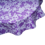 FreckledSage.com Round Tablecloth Day of Dead Purple