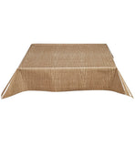 Freckled Sage Oilcloth Tablecloth Faux Bois Elm