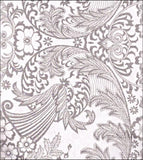 59 x 85 Toile Silver Oilcloth Tablecloth