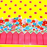 freckled sage backyard yellow oilcloth swatch