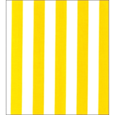 freckled sage stripe yellow oilcloth swatch