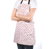 Red Dot Oilcloth Aprons