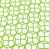 equestrian chain lime green oilcloth swatch