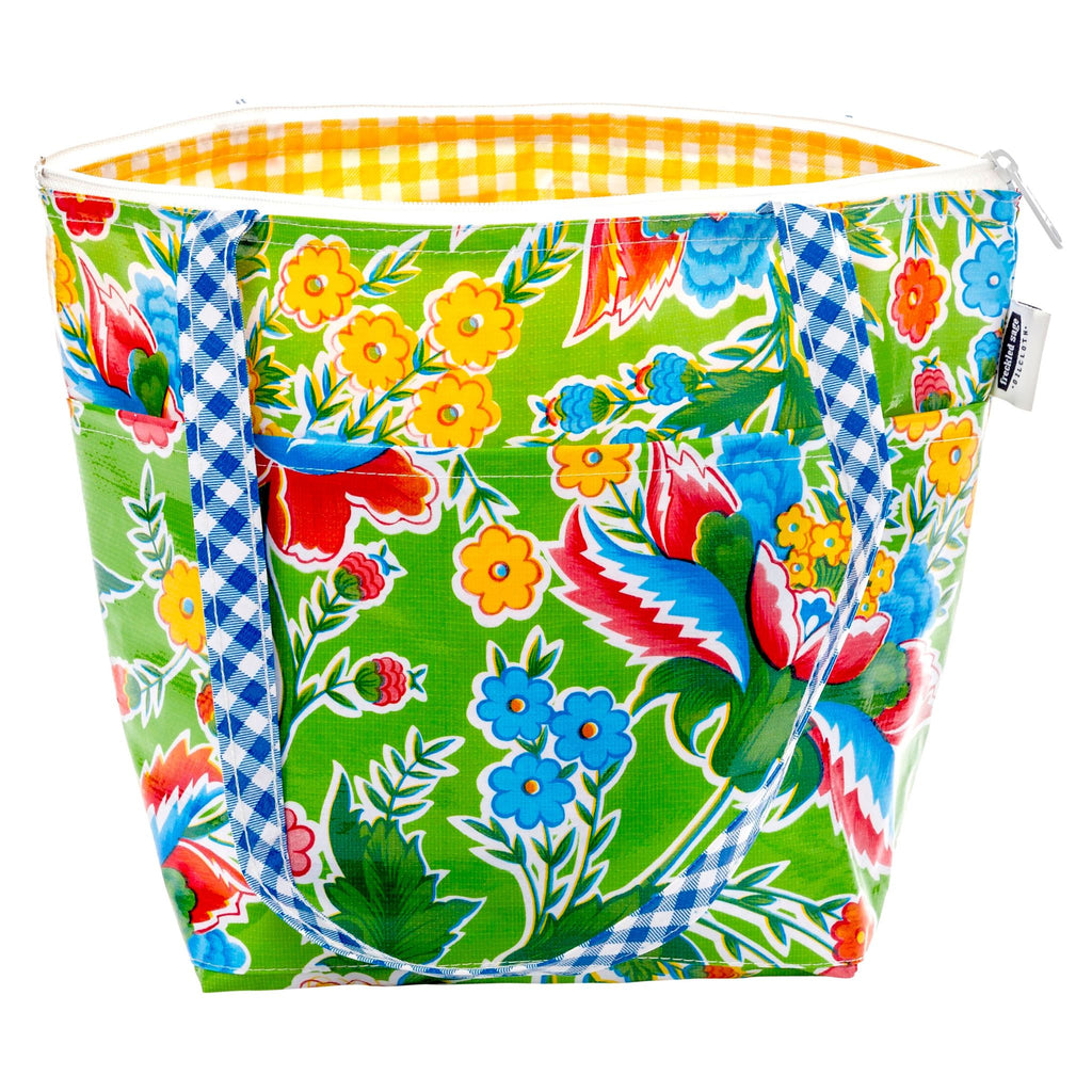Oilcloth Insulated Lunch Bags