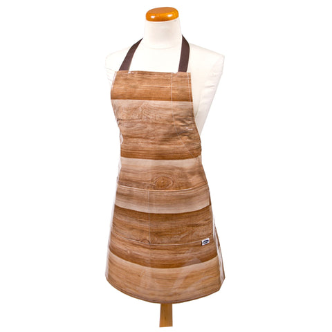 Freckled Sage Aprons Faux Bois Plank