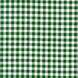 gingham green oilcloth swatch