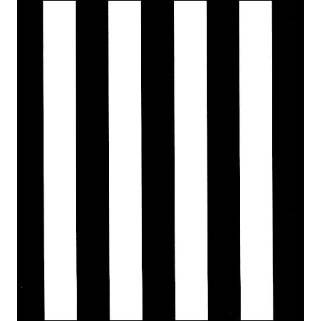 stripe black oilcloth swatch