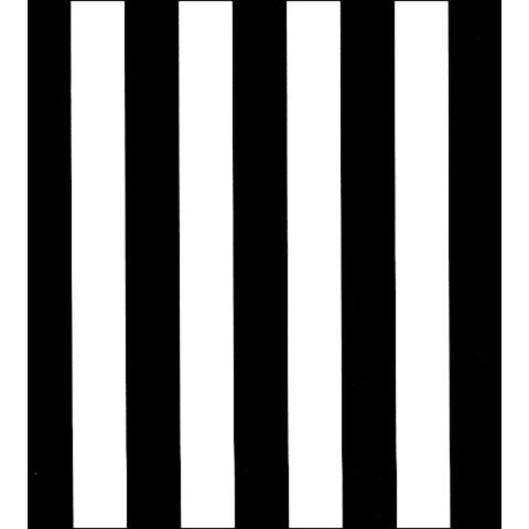 stripe black oilcloth swatch