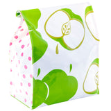 mod apple lime green lunch bag