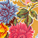 freckled sage mum tan oilcloth swatch