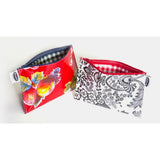 Oilcloth Zipper Pouches