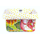 Oilcloth Bike Basket Liners
