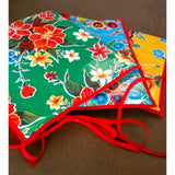Custom Oilcloth Seat Cushions