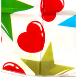 close up of imperfection on tablecloth