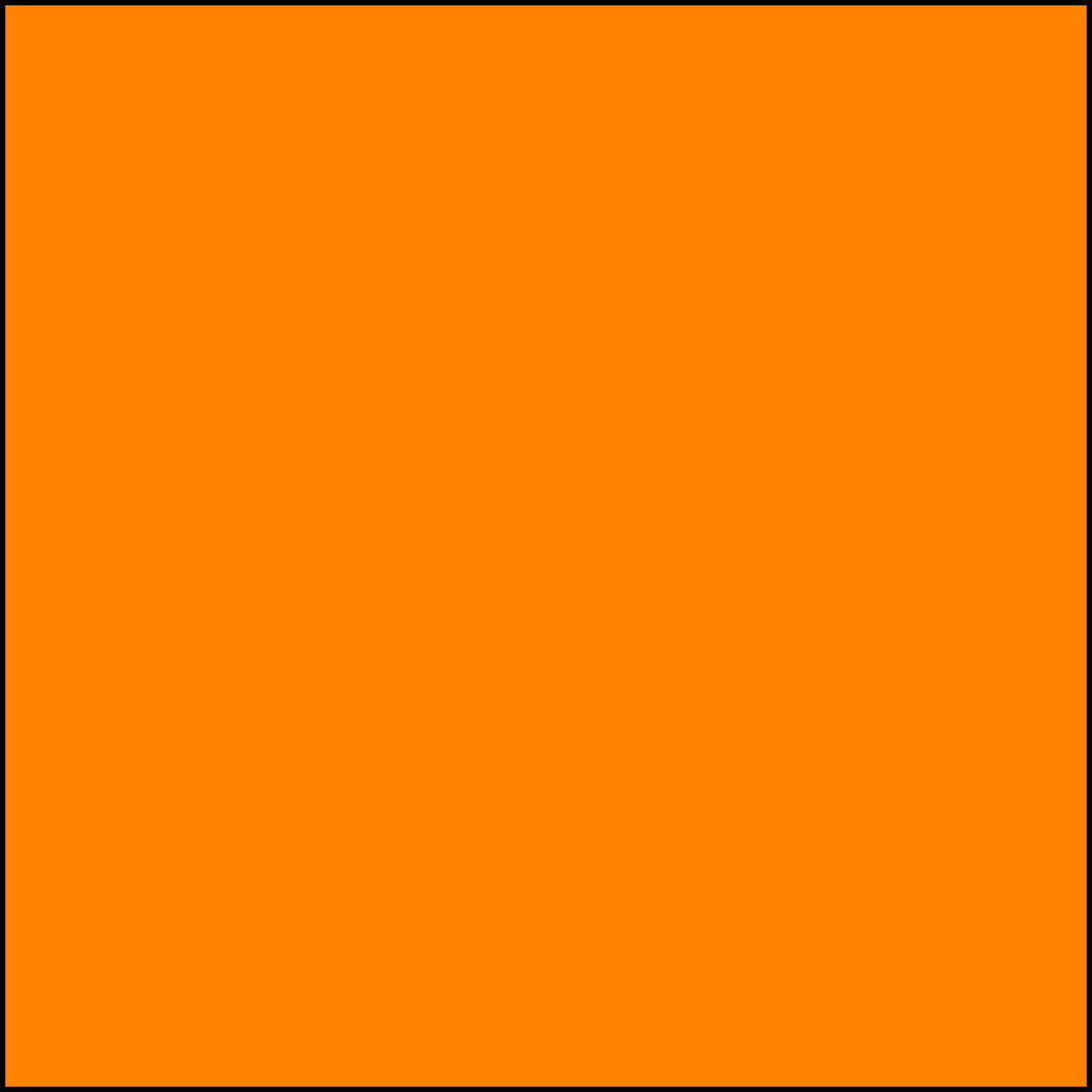 freckled sage solid orange oilcloth swatch
