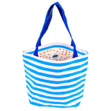 Oilcloth Insulated Zip Totes