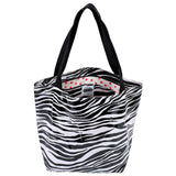 Oilcloth Insulated Zip Totes