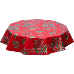 Christmas Bells and Bows Tablecloths