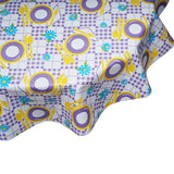 freckled sage picnic tablecloth purple and yellow