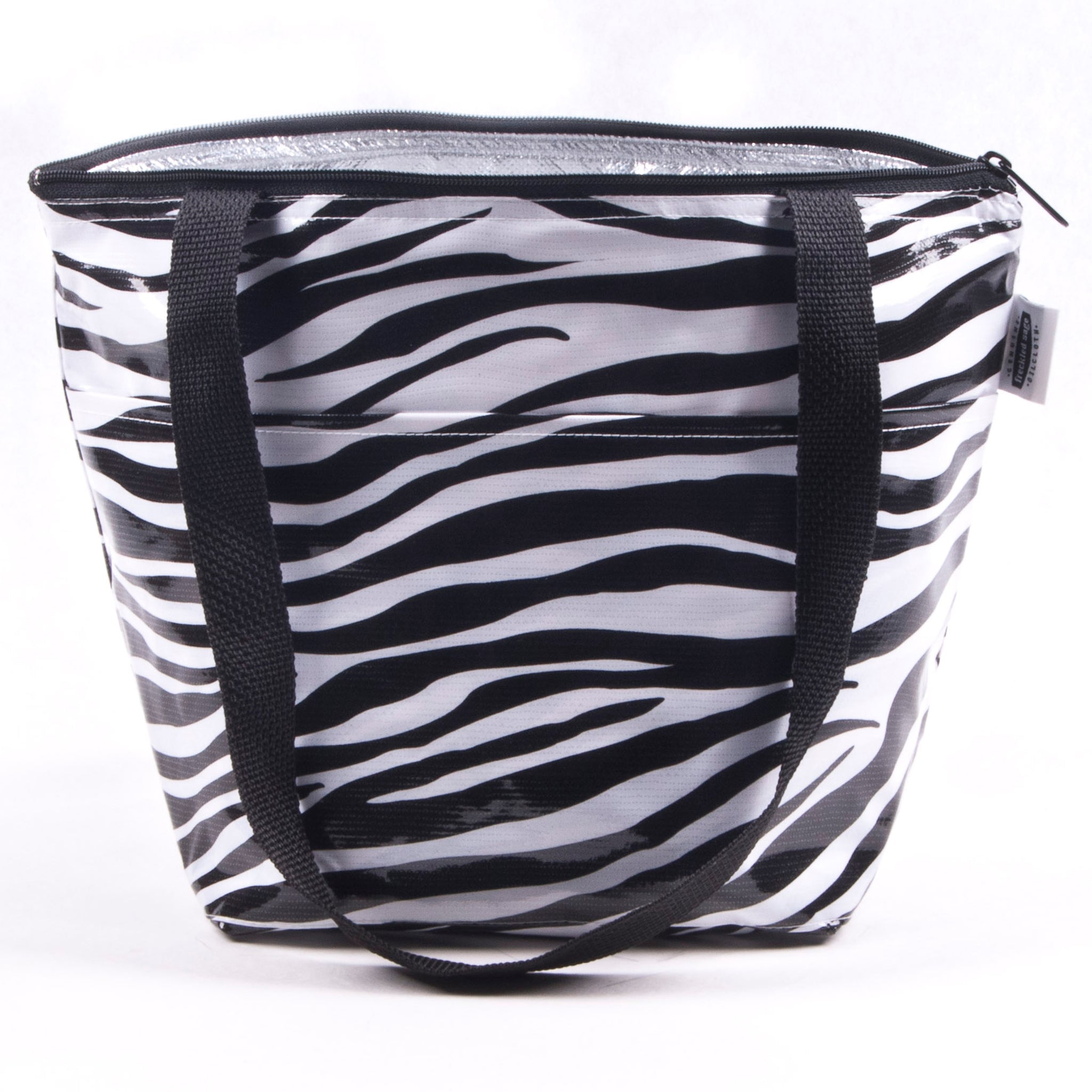 Freckled Sage Insulated Oilcloth Thermal Lunch Tote