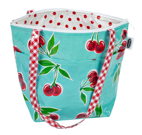 Freckled Sage Insulated Thermal Lunch Bag Cherry Aqua