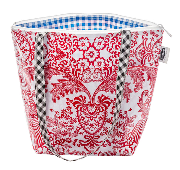 Freckled Sage Insulated Oilcloth Thermal Lunch Tote