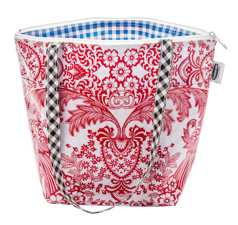 Freckled Sage Insulated Thermal Lunch Bag Toile Red