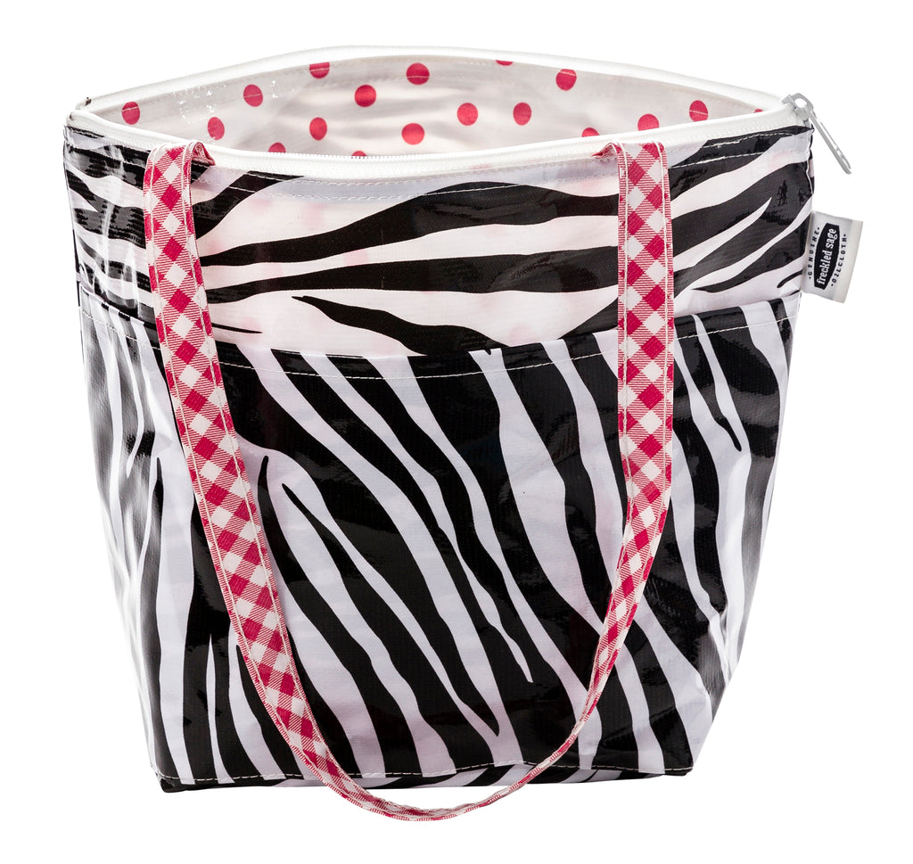Freckled Sage Insulated Thermal Lunch Bag Zebra