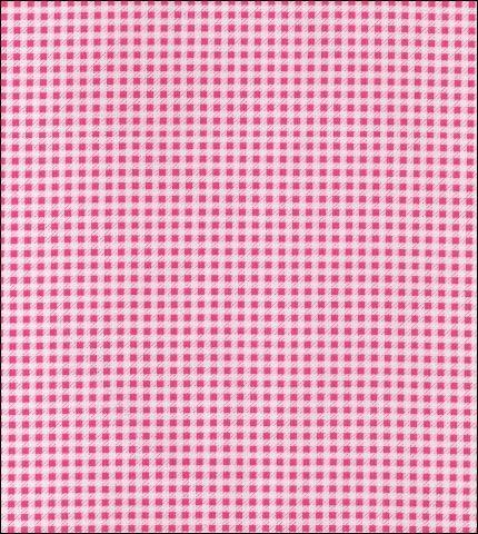 Freckled Sage Oilcloth Products Swatch Pink Gingham