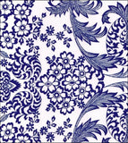Swatch Blue Toile