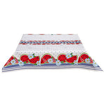 Watermelon Navy Oilcloth Tablecloth