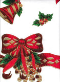 Freckled Sage Christmas Swatch Bells & Bows White