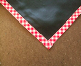 Freckled Sage Oilcloth Tablecloth Chalk 