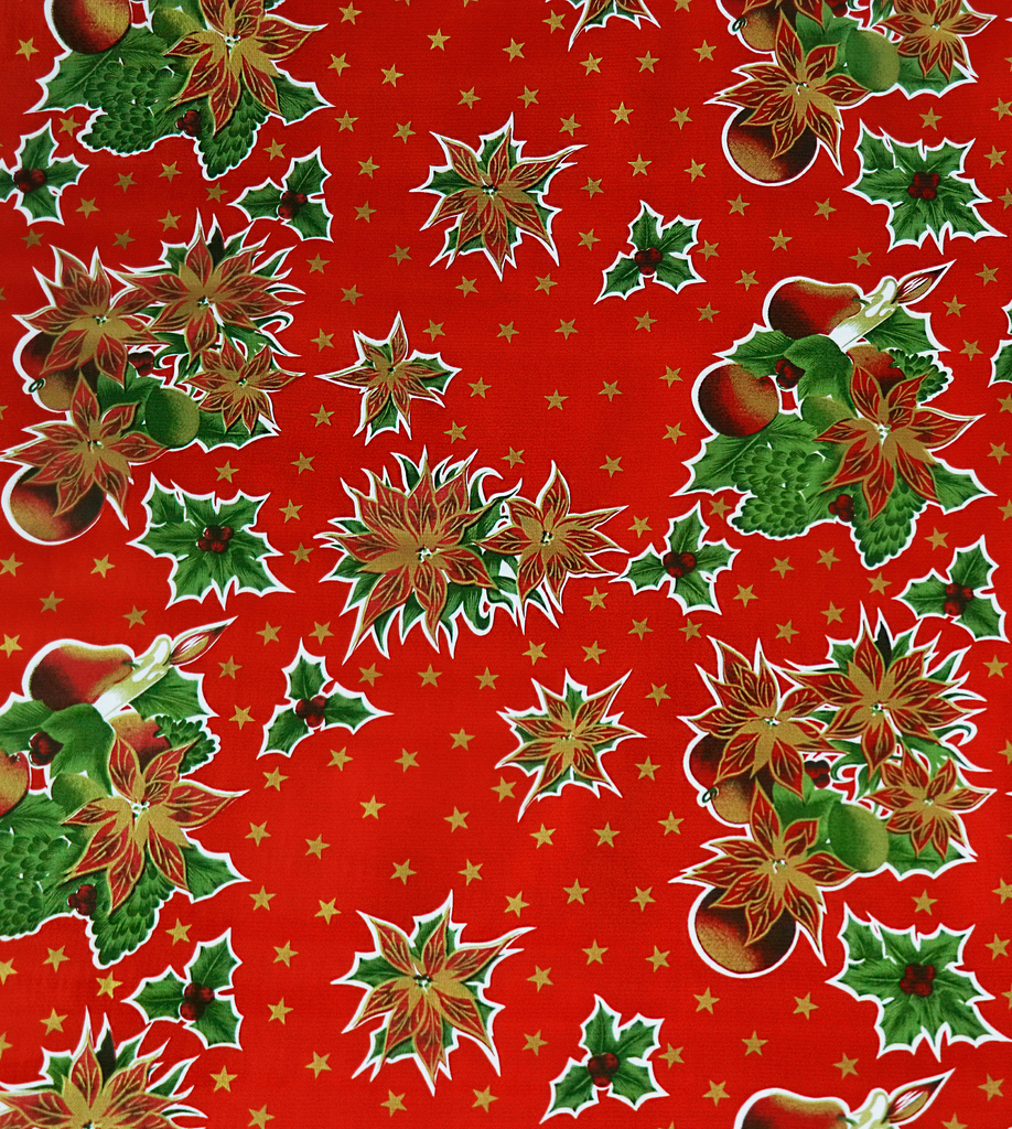 Freckled Sage Oilcloth Christmas Stars